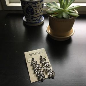 Antique Leaf Earrings